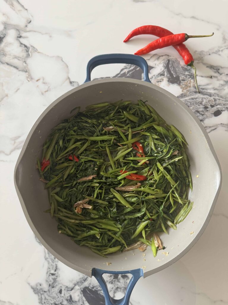 kangkung belacan recipe